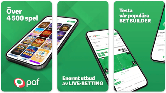 Paf Casino Mobiele App